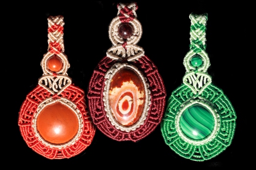 Maya collection - Maya pattern pendants